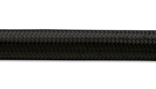 2ft Roll -6 Black Nylon Braided Flex Hose