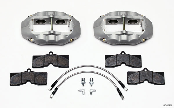 Front Brake Kit 65-82 Corvette Clear Anodized