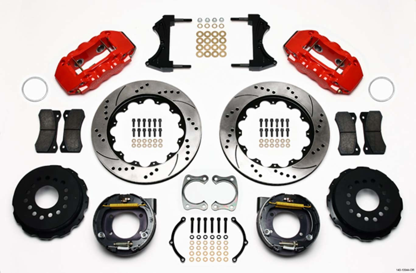 Rear Disc Brake Kit Big Ford w/Park Brake 14in