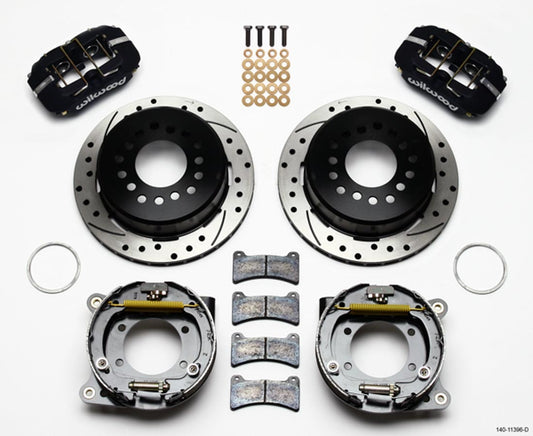 Brake Kit Rear Disc/Drum Mustang 8.85