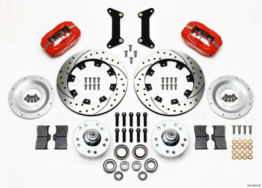 Front Brake Kit 80-87 GM G-Body 4 Piston Caliper