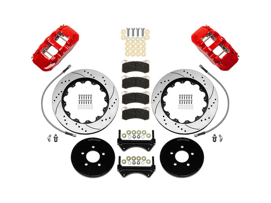 Brake Kit Front 94-04 Mustang 5 Lug Aero 6