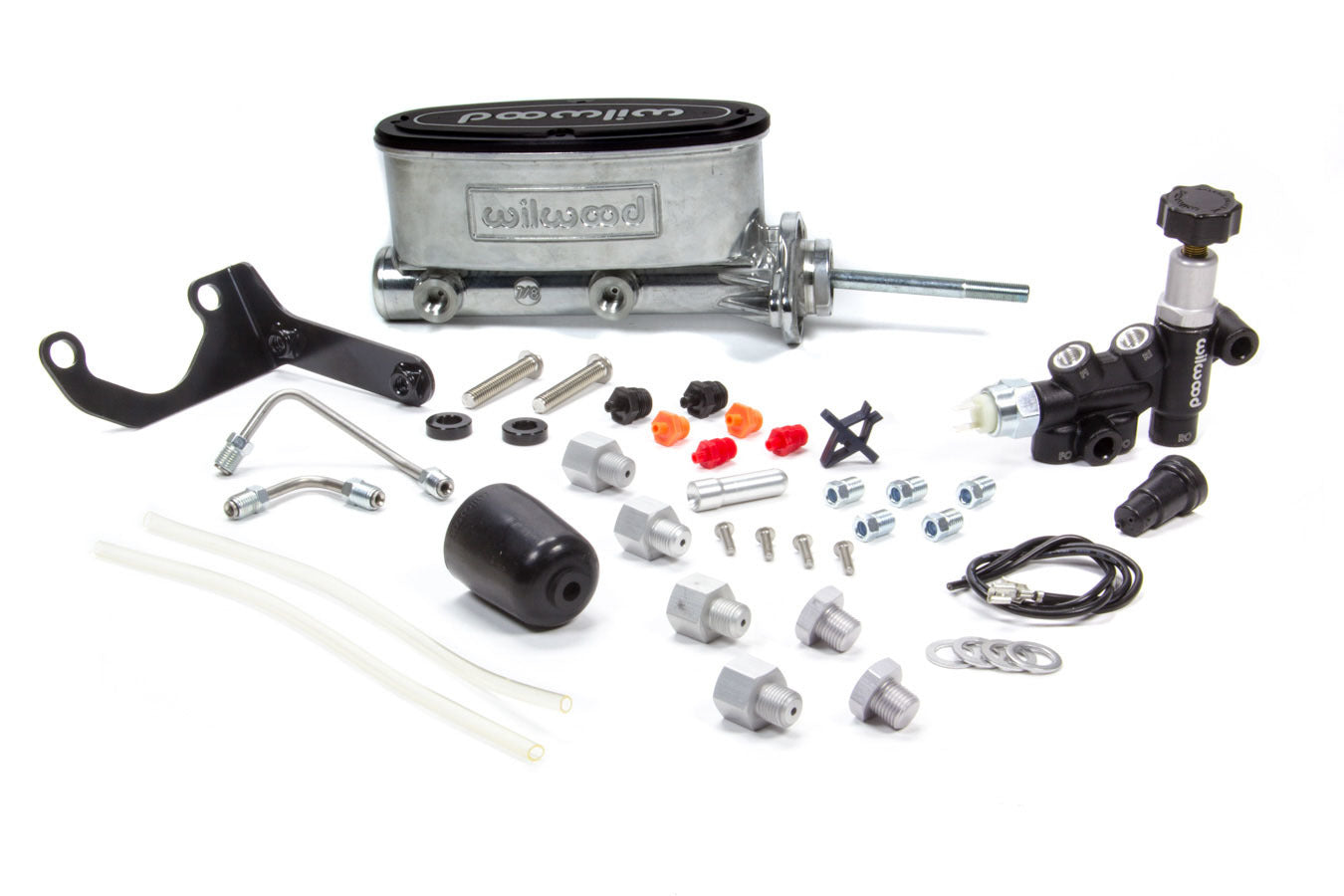 Alum Tandem M/C Kit w/ Brkt & Prop Valve 7/8in