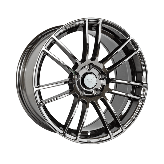 Stage Wheels Belmont 18x8.5 +35mm 5x114.3 CB: 73.1 Color: Black Chrome