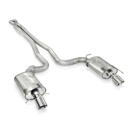 2009-15 Cadillac CTS-V Stainless Works Catback Dual Turbo S-Tube Mufflers Performance Connect