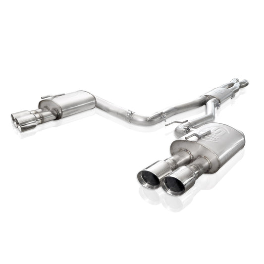 Stainless Works Catback Dual Turbo S-Tube Mufflers Performance Connect